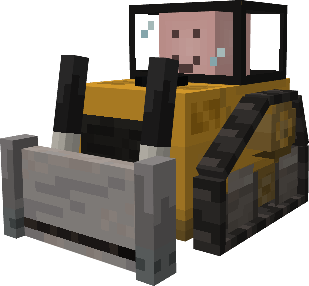 Tiny Potato in a fork lift, by Superkat32