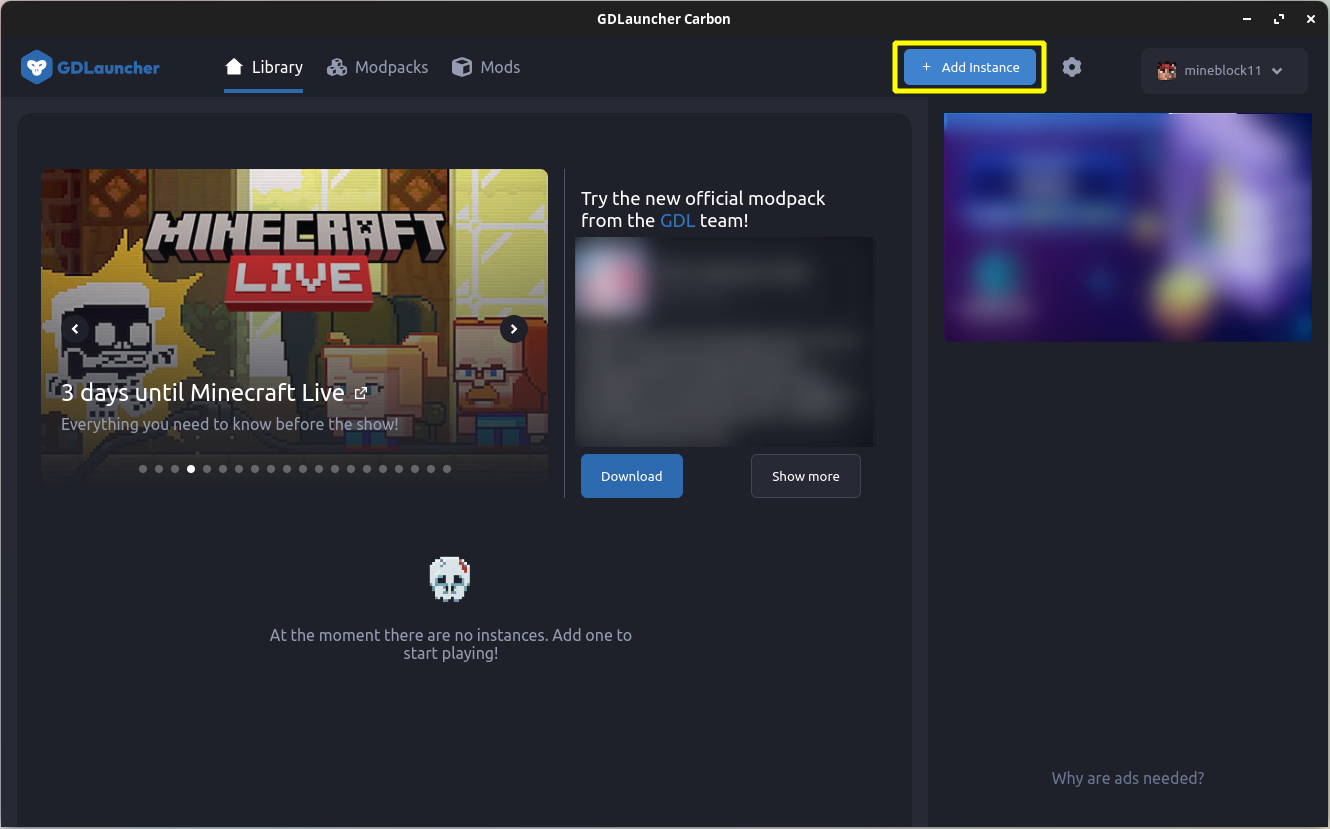 gdlauncher-add-instance.png